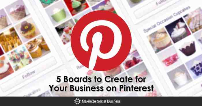 Creating Pinterest Boards for Business