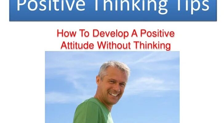 Positive Thinking Tips